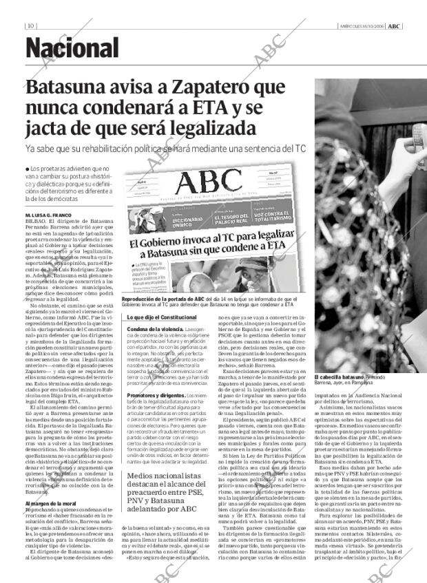 ABC MADRID 18-10-2006 página 10