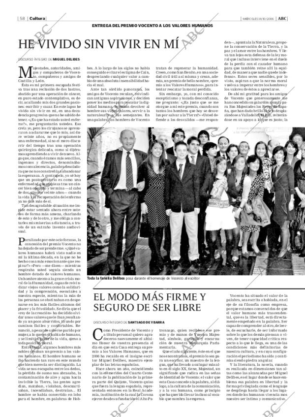 ABC MADRID 18-10-2006 página 58