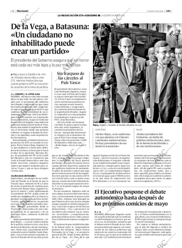 ABC MADRID 19-10-2006 página 16