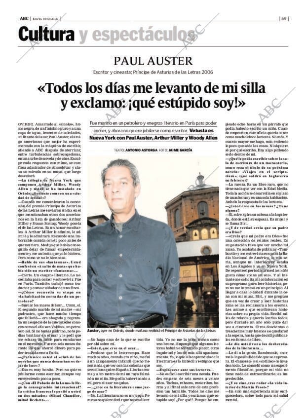 ABC MADRID 19-10-2006 página 59