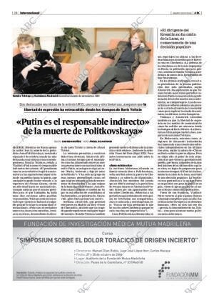 ABC MADRID 21-10-2006 página 28