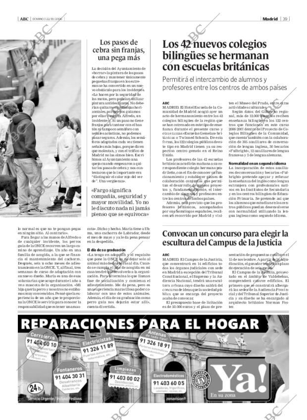 ABC MADRID 22-10-2006 página 39