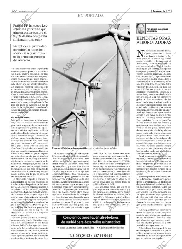 ABC MADRID 22-10-2006 página 73