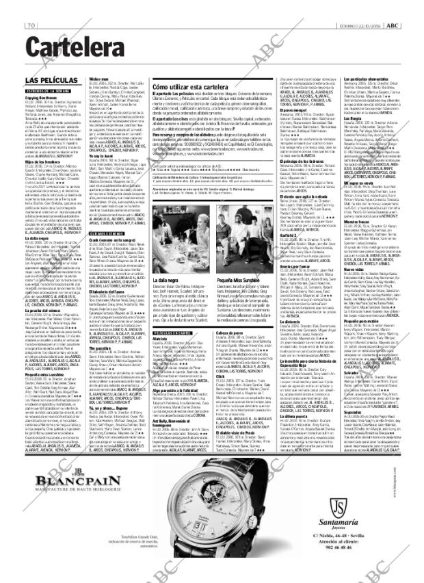 ABC SEVILLA 22-10-2006 página 70