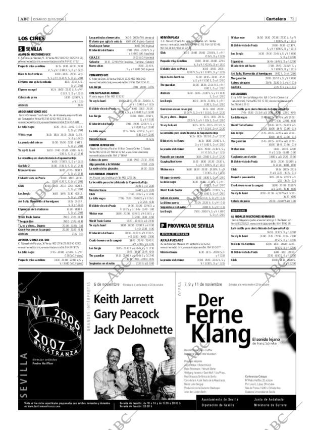 ABC SEVILLA 22-10-2006 página 71
