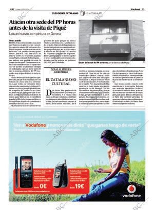 ABC MADRID 23-10-2006 página 19
