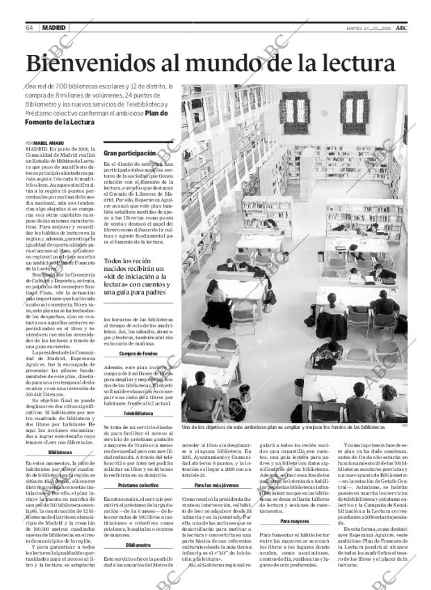 ABC MADRID 24-10-2006 página 64