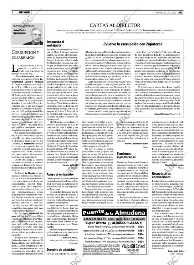 ABC MADRID 24-10-2006 página 8