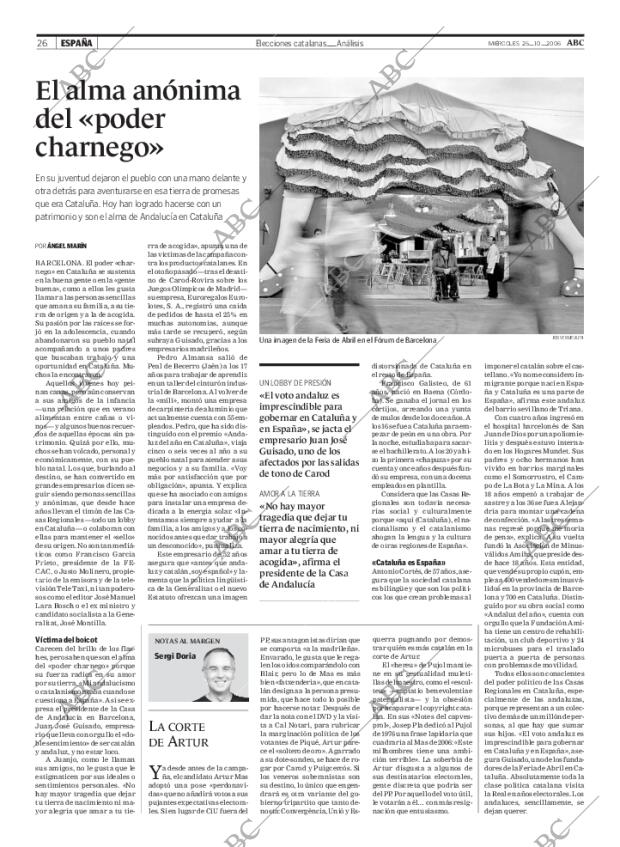 ABC MADRID 25-10-2006 página 26