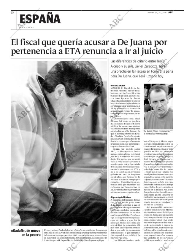 ABC MADRID 27-10-2006 página 10