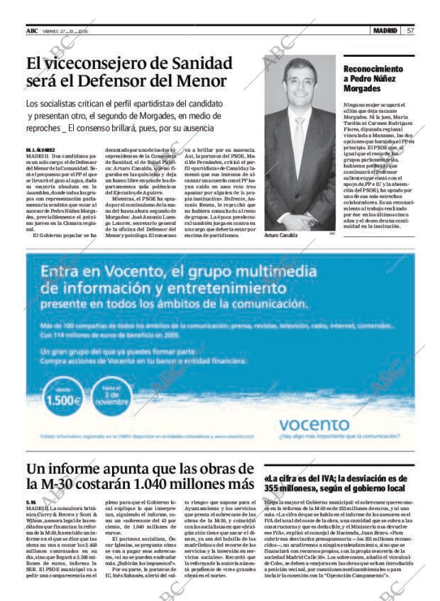 ABC MADRID 27-10-2006 página 57