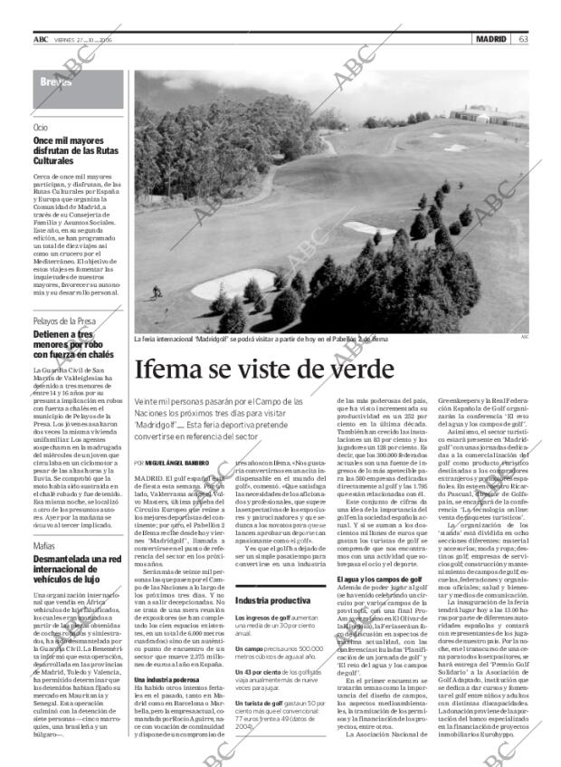 ABC MADRID 27-10-2006 página 63