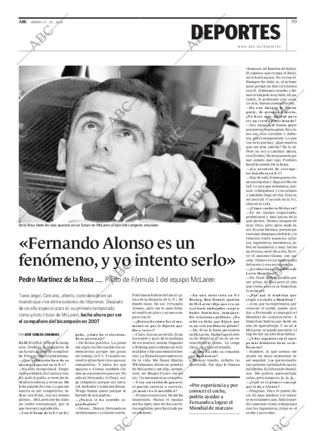 ABC MADRID 27-10-2006 página 99