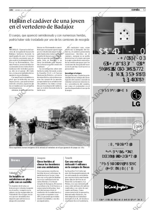 ABC SEVILLA 27-10-2006 página 53