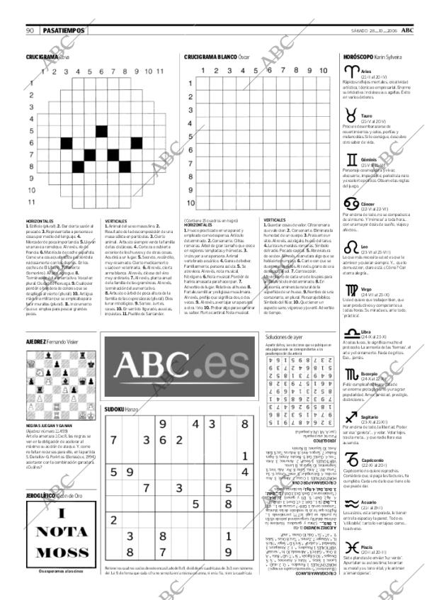 ABC MADRID 28-10-2006 página 110