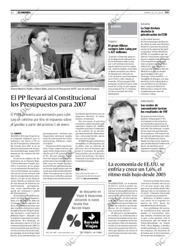 ABC MADRID 28-10-2006 página 42