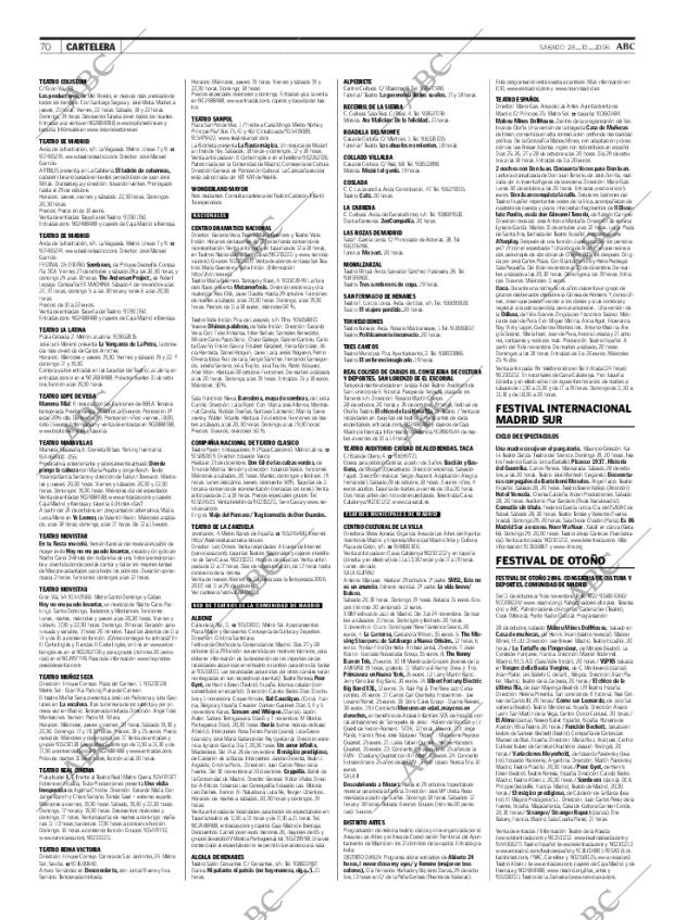 ABC MADRID 28-10-2006 página 90