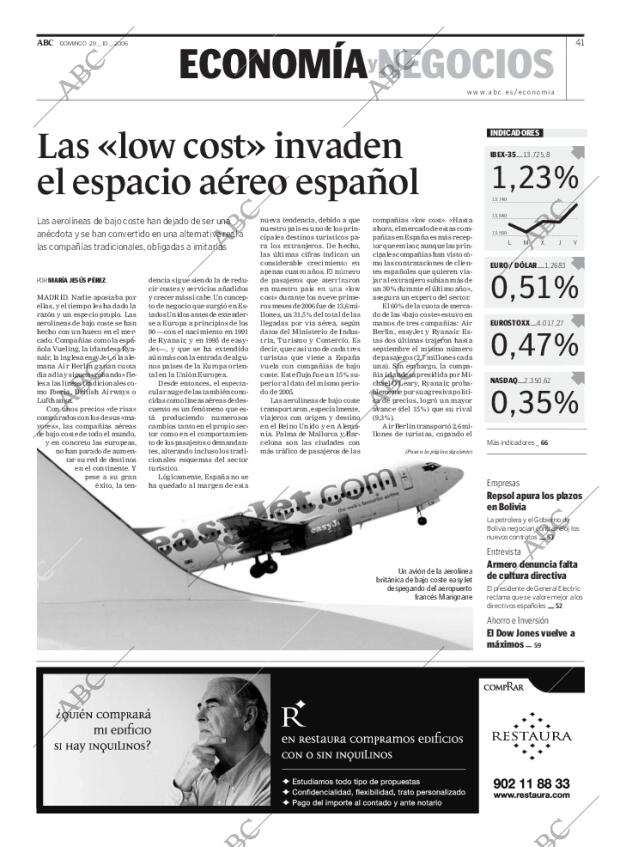 ABC MADRID 29-10-2006 página 41