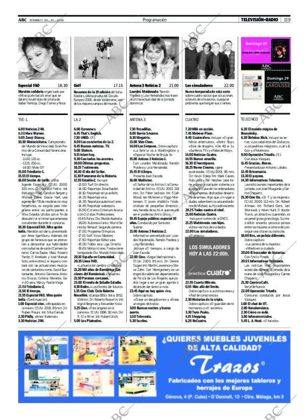 ABC SEVILLA 29-10-2006 página 119