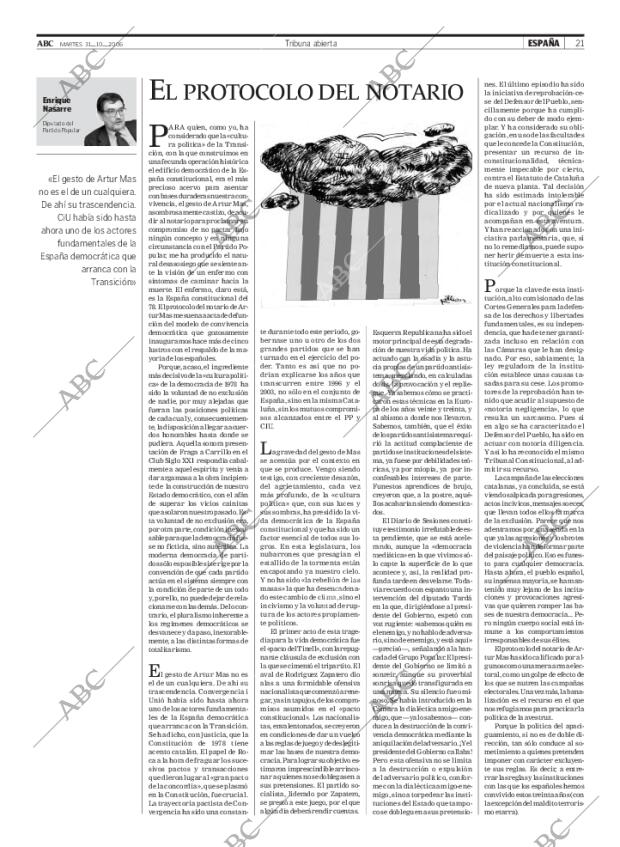 ABC MADRID 31-10-2006 página 21
