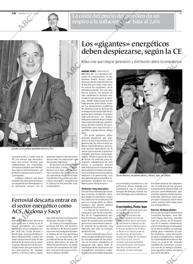 ABC MADRID 31-10-2006 página 41