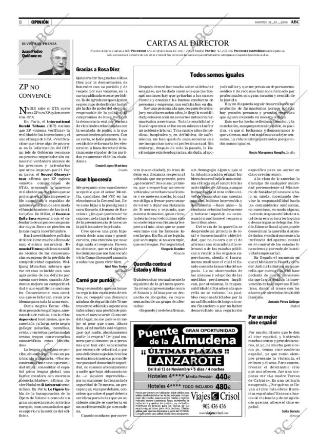 ABC MADRID 31-10-2006 página 8