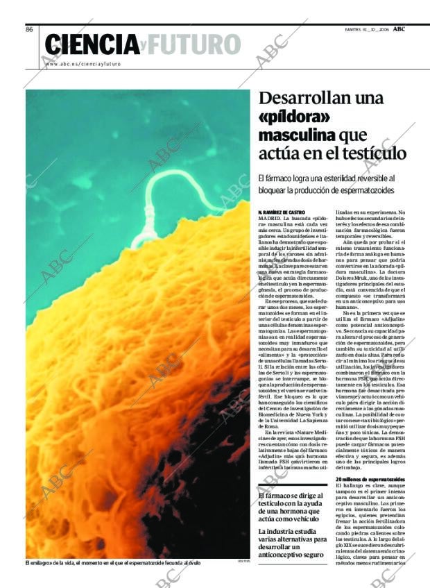 ABC MADRID 31-10-2006 página 86