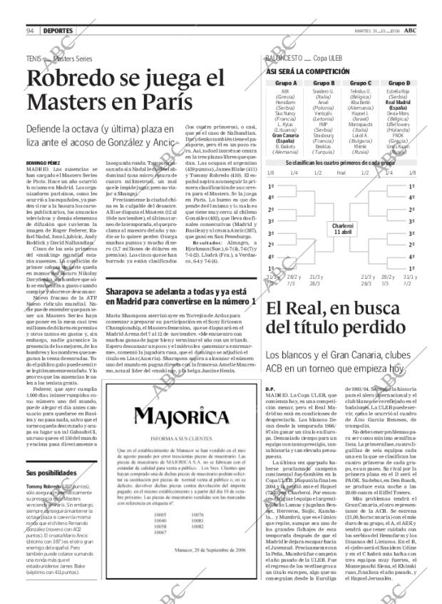 ABC MADRID 31-10-2006 página 94