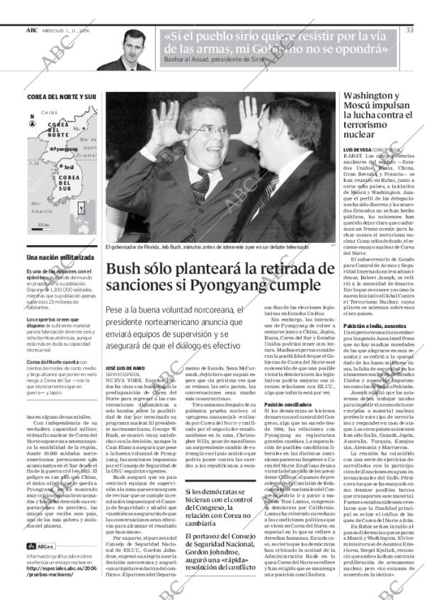 ABC MADRID 01-11-2006 página 33