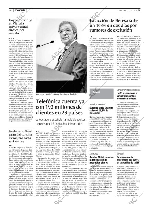 ABC MADRID 01-11-2006 página 46