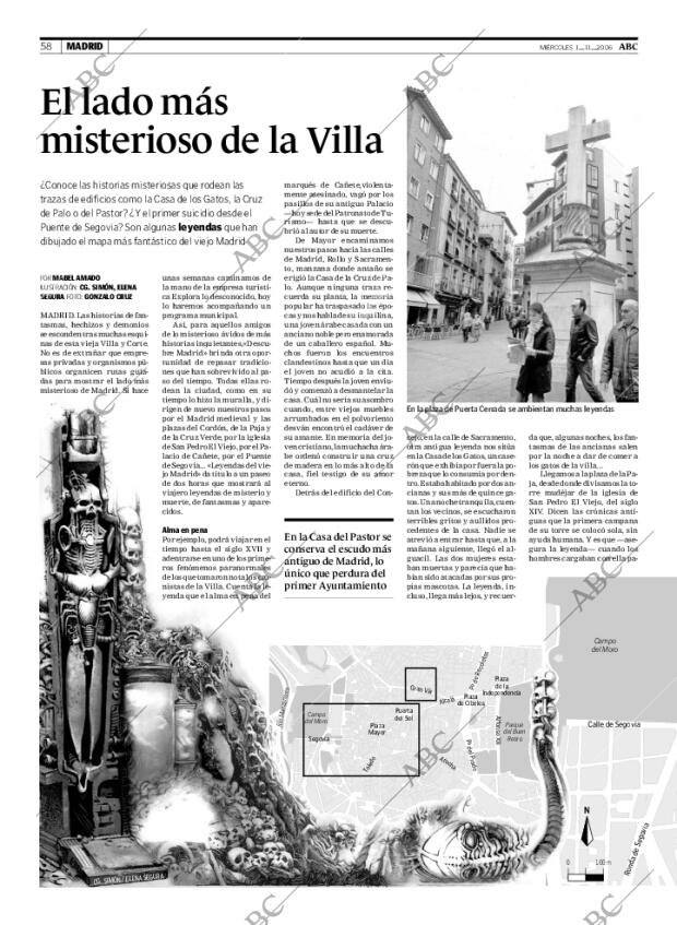 ABC MADRID 01-11-2006 página 58