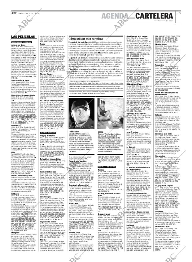 ABC MADRID 01-11-2006 página 65