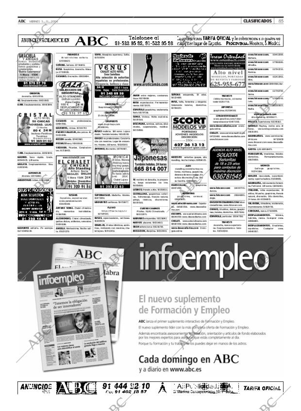 ABC MADRID 03-11-2006 página 85