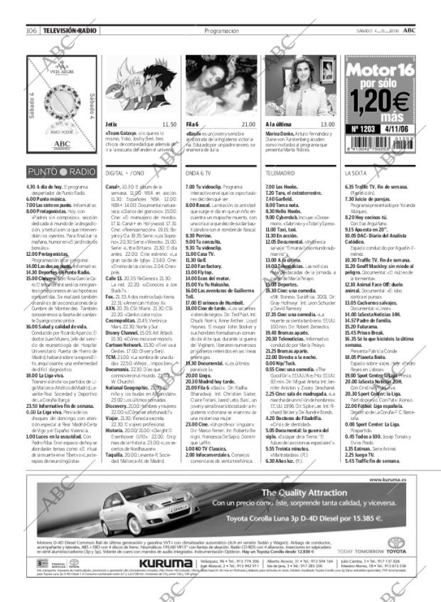 ABC MADRID 04-11-2006 página 122