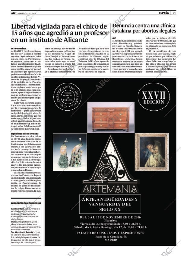ABC MADRID 04-11-2006 página 29