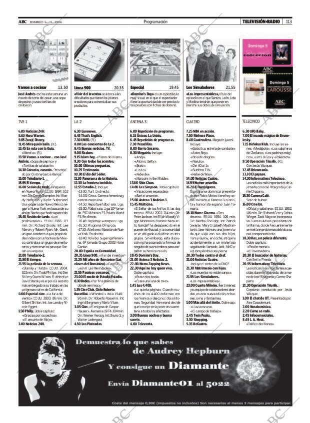 ABC MADRID 05-11-2006 página 115