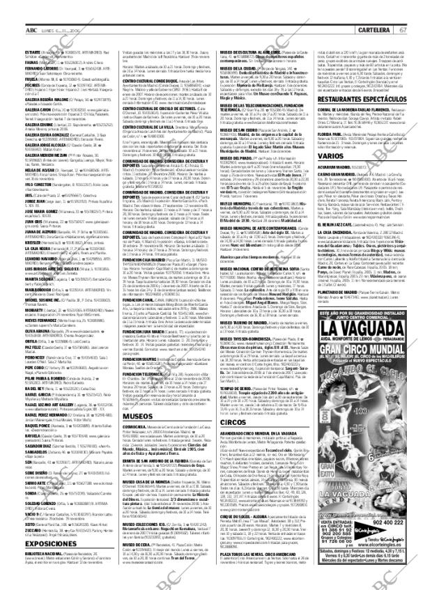 ABC MADRID 06-11-2006 página 67