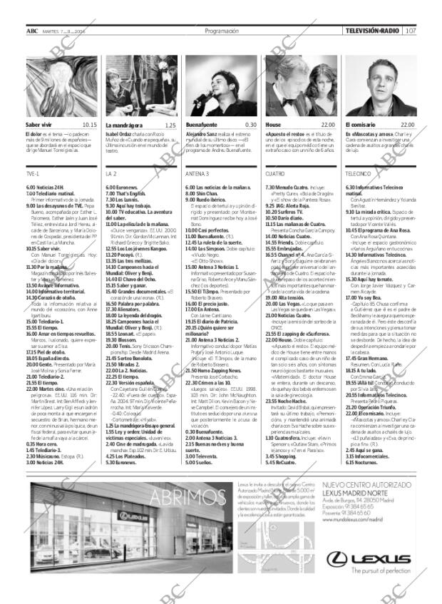 ABC MADRID 07-11-2006 página 107
