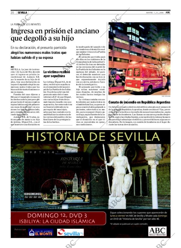 ABC SEVILLA 07-11-2006 página 20