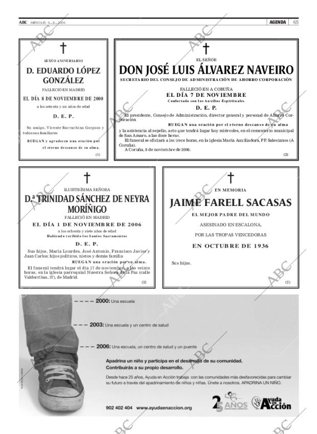 ABC MADRID 08-11-2006 página 65