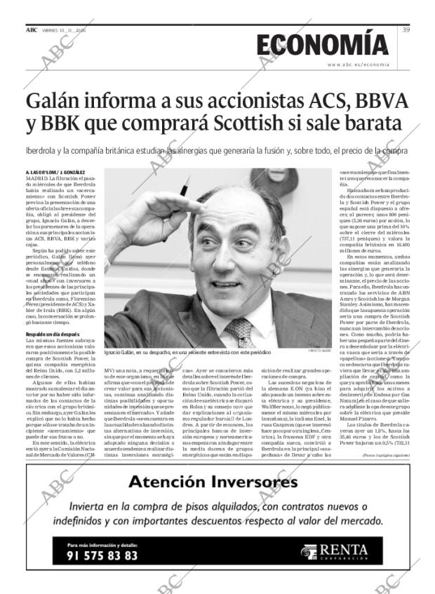 ABC MADRID 10-11-2006 página 39