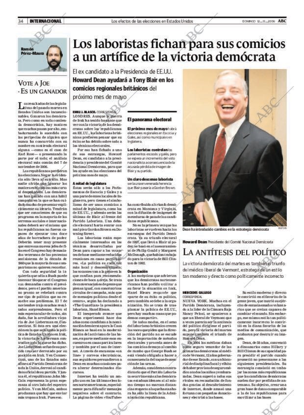 ABC MADRID 12-11-2006 página 34