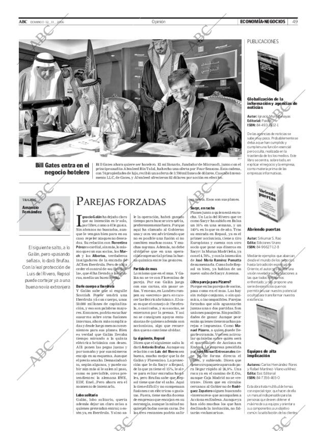 ABC MADRID 12-11-2006 página 49