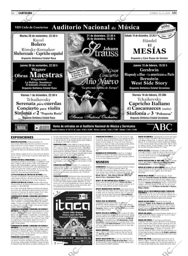 ABC MADRID 12-11-2006 página 84