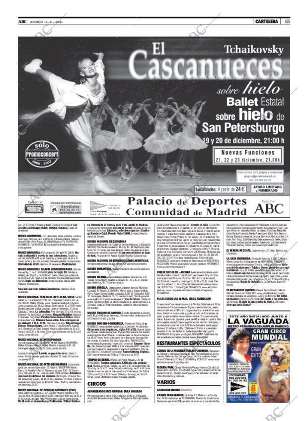 ABC MADRID 12-11-2006 página 85