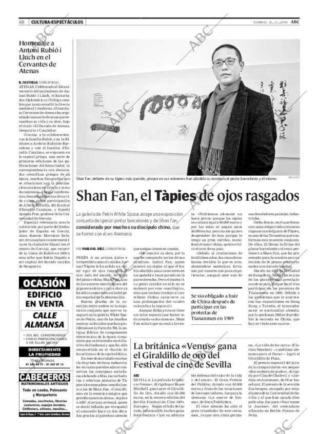 ABC MADRID 12-11-2006 página 88