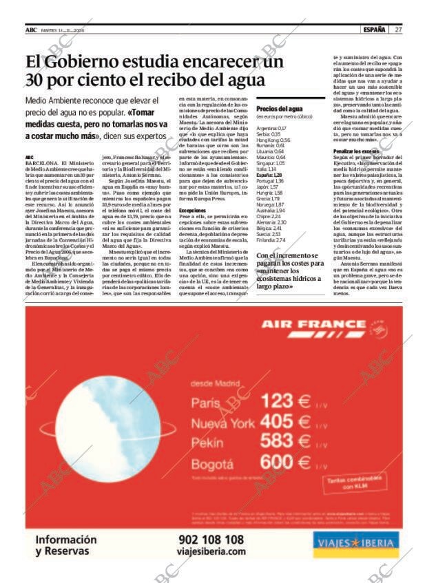 ABC MADRID 14-11-2006 página 27