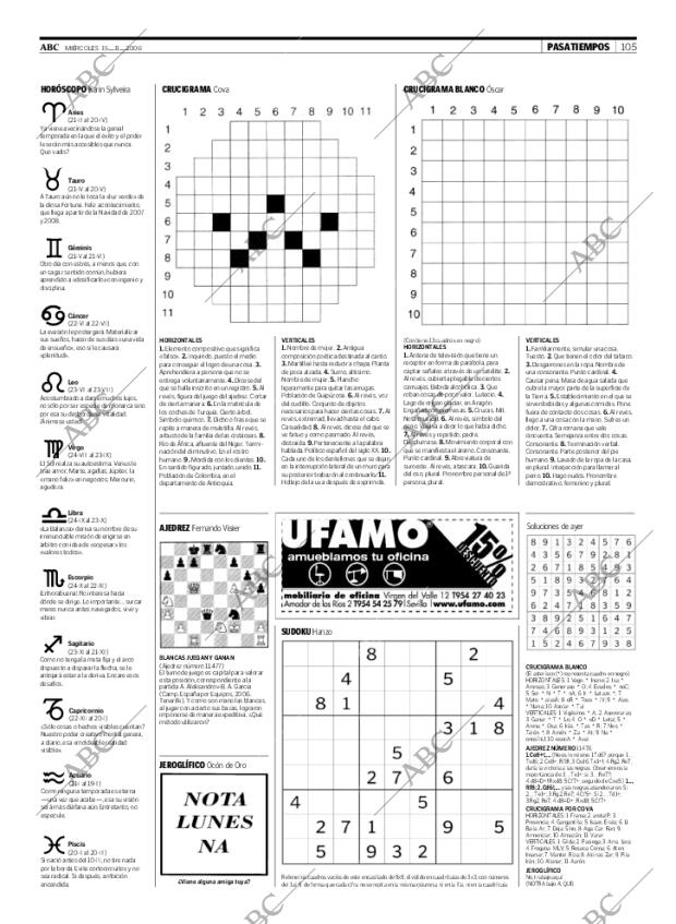 ABC SEVILLA 15-11-2006 página 105
