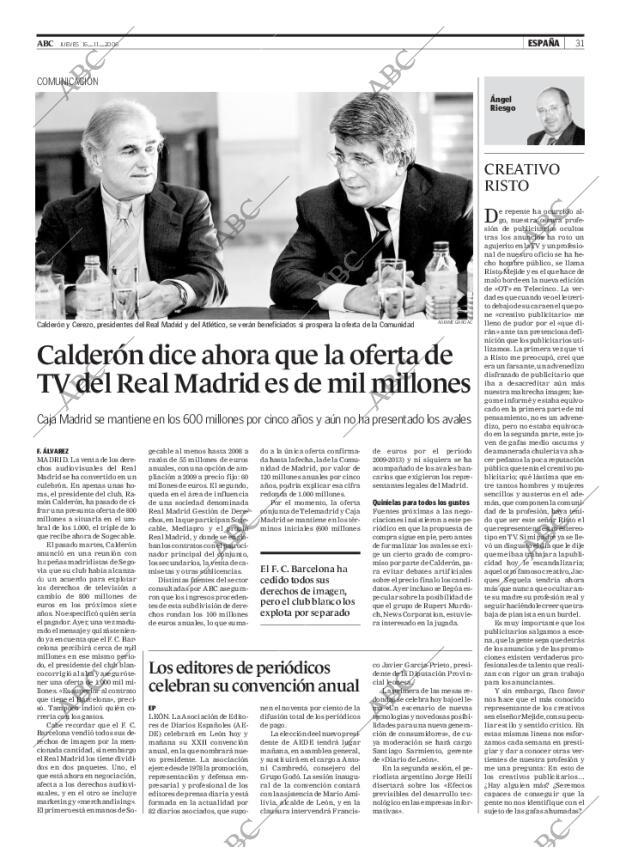 ABC MADRID 16-11-2006 página 31