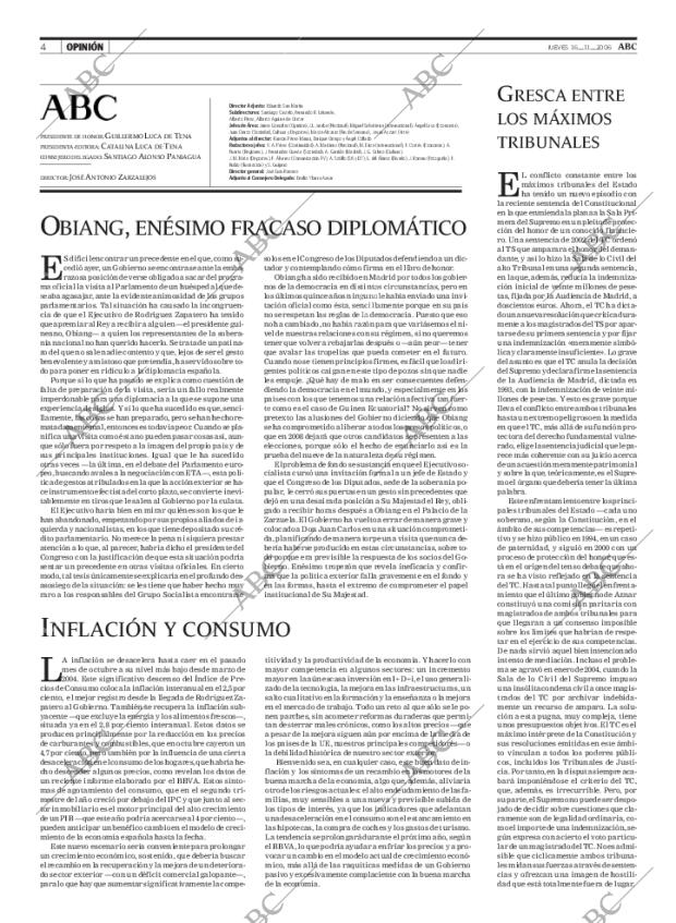 ABC MADRID 16-11-2006 página 4
